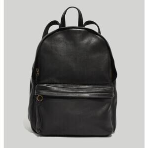 MADEWELL The Lorimer Backpack Leather Black